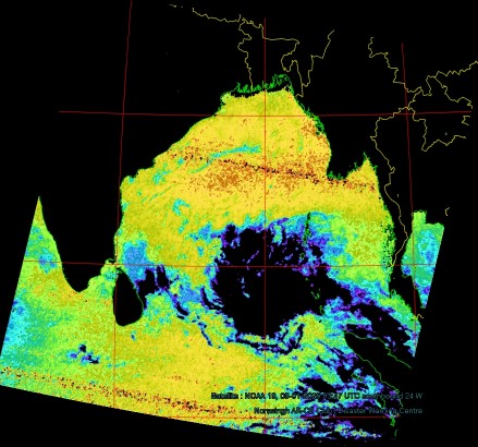 NOAA 19 sea